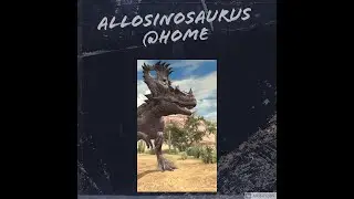 Allosinosaurus #dinosaur #Jurassic World 8 August 2020