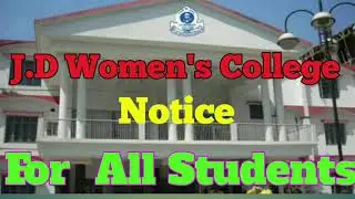 j.d womens college| J d women's College Patna|Notice|for all Students| TargetMission| jd womens|