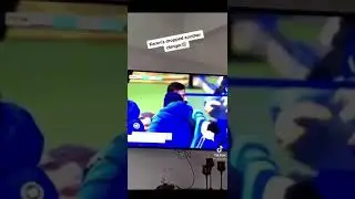 Female commentator has a stinker