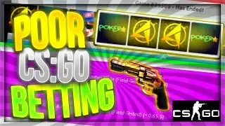 CS:GO BETTING - LOW TIER BETS!!! | POOR CS:GO GAMBLING (CS:GO JACKPOT)