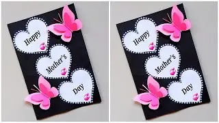 DIY Mother's day special card idea / How to make mother's day greeting card at home / Ezyy hacks