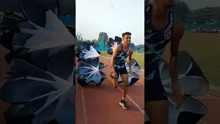 How To Do a Speed Parachute sprinting | Parachute Running 💫#shorts #youtubeshorts #athlete