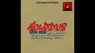 Bob Marley - Natural Mystic - Karaoke