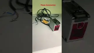 Testing laser sensor Keyence LR-TB2000 #Shorts