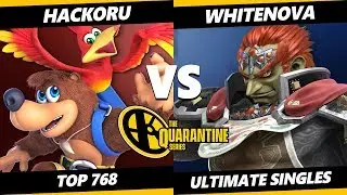 The April Minor Top 768 - Hackoru (Banjo & Kazooie) Vs. WhiteNova (Ganondorf) Smash Ultimate - SSBU