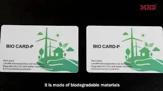 ♻️ Eco-Friendly RFID Cards &ndash; Sustainable Solutions for the Future#ecofriendly #rfid #nfc