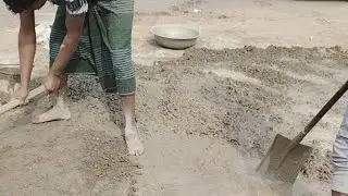 Rcc drain casting মাইজদী হসপিটাল রোডে ড্রেন