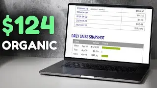 $124 Organic Sale In CLICKBANK | Affiliate Marketing For Begginers