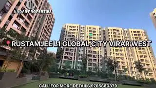 2 BHK FLAT FOR SALE RUSTAMJEE L1 GLOBAL CITY IN VIRAR WEST