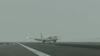 X-Plane 12 Ljubljana (LJLJ) foggy approach