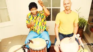 Learn SOGOLON from Mali ● African Dance & Djembe Lesson ● MARIAM DIAKITE