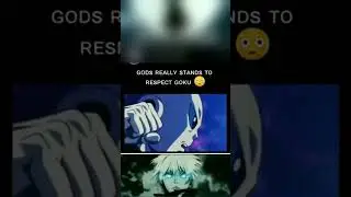 God really stand in respect of goku🙏|| #shorts #dbs #tournament #of #power #attitudestatus#dbsuper||