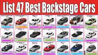 List 47 Best Backstage Cars in Forza Horizon 5 - Sell These Cars get Money easy