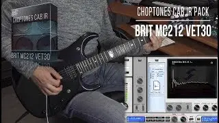 Cabinet IR | Brit MC212 Vet30 | Playthrough (Marshall 2x12 + WGS Veteran 30)