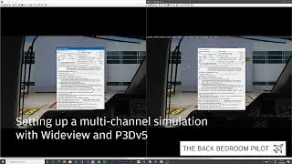 Setting up a multi-channel sim with Wideview | Prepar3d v5