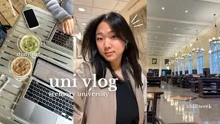 UNI VLOG 🍓 studying, baking, practicing cello, hanging out w/friends