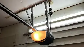 Installed Linear LDCO801 Garage Door Opener