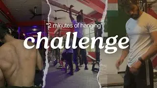 2-Minute Hanging Challenge: How Strong is Your Grip?”