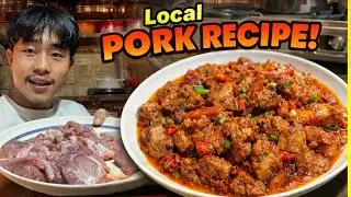 Local Pork Meat | Arunachal Pradesh Style Village Recipe 🔥 