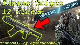 [COD WARZONE] Insane Origin 12 Clutch!!!