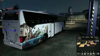 Euro Truck Simulator 2 Trasa Bratislava-Ko&scaron;ice (autobus SETRA S516HD)