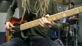 Shuffle Feel Funk Rock Bass & Drum Grooves