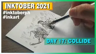 Inktober 2021 Day 17 - Collide