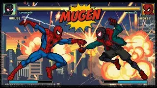 Spiderman Vs Miles Morales - Ultimate Showdown - Mugen (My Battle)