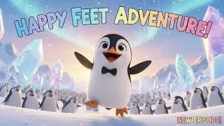 Penny the Penguin Learns to Fly 🐧 | Kids Animal Story | Inspiring Moral Story for Children