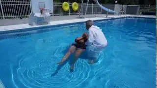Liz Purcell Gets Baptized