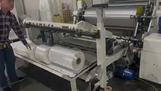 PE food wrap cling film production line