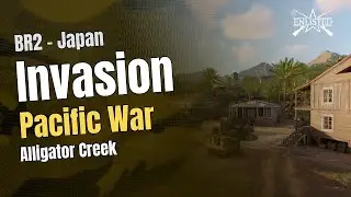 BR2  🇯🇵 Japan: Pacific War - Alligator Creek (Invasion Defensive) - Enlisted Gameplay