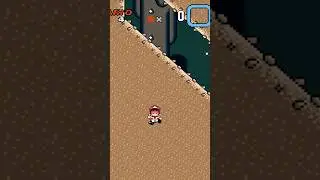 Weird Instant Death Glitch in Super Mario World #glitch #smw #supermarioworld #snes #death #mario