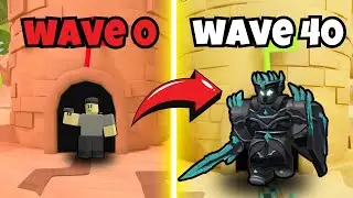 How to Easily SOLO DEFEAT NEW FALLEN KING in TDS (Tower Defense Simulator Roblox)