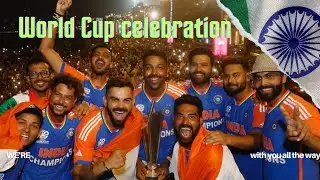 Live in Mumbai marine drive #indiateam #viratkohli #worldcup celebration 🎉