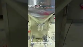 Semi automatic auger filling granule and powder packing machine