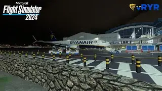 [FR] Ryanair Virtuel ( Terceira Lajes-Porto ) LPLA-LPPR [ PMDG 738 ] MSFS 2024