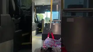 Riding Samtrans 296 bus route East Palo Alto Baylands transit to School 