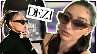DEZI SUNGLASSES TRY ON & UNBOXING✨(CHARGE IT) |  LISETTE ANGELIQUE