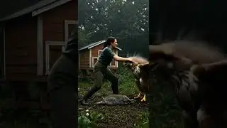 When Predator Clashes Over Prey Field. #wolfhunting #shortsvideo #shorts #PredatorBattle