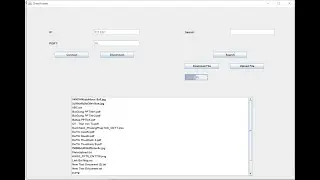 Upload file download file server client  (JAVA - SWING)