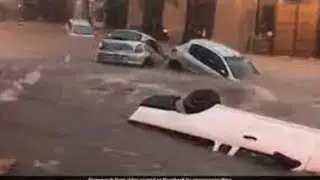 Strong Flash Flood Hit Sao Vicente Tiangua Brazil | Forte inunda&ccedil;&atilde;o repentina atinge S&atilde;o Vicente