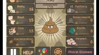 [Poop clicker] Унитаз, дети, фабрика из дерьма! Треш игры)