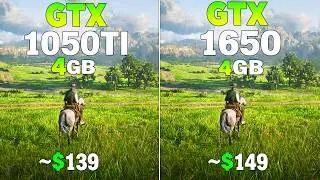 GTX 1050 Tİ Vs GTX 1650 - Test in 12 Games
