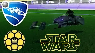 StarWars Speeder Rocket League | Custom Car mod | BakkesMod, AlphaConsole | Hurricane