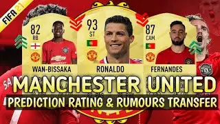 Man United Potential FIFA 21 Player Ratings