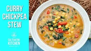 Instant Pot Curry Chickpea Stew 🍲 Oil-Free & Vegan