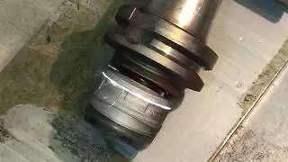 Laser Removal of Flash Rust on Spindle