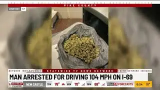 Man arrested for driving 104 mph on I-69