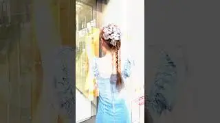 Hello girls🎀#This wig is too gentle to wear #hairtsyle fashion wig #requisite #summer cool hairstyle